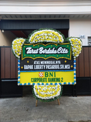 Papan Bunga Duka di Wates