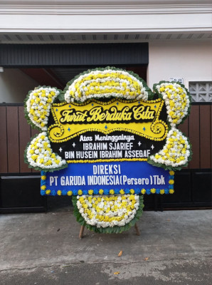 Papan Bunga Duka di Wates