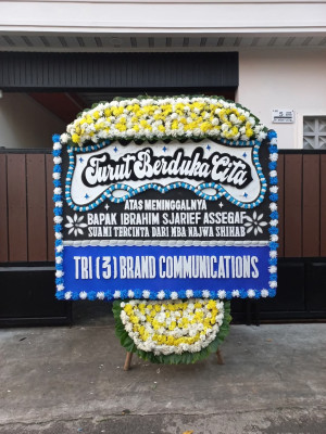 Papan Bunga Duka di Wates